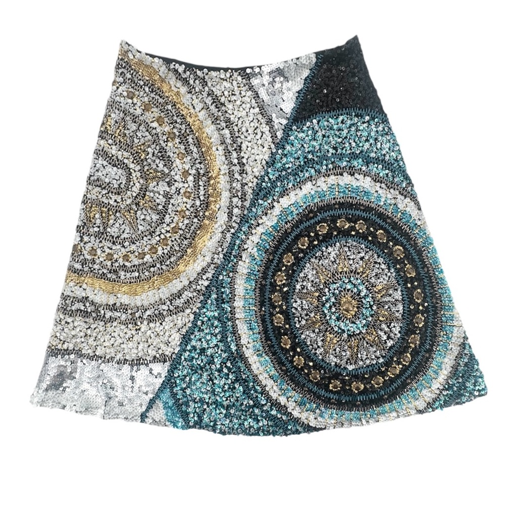 Sequins Short Skirt